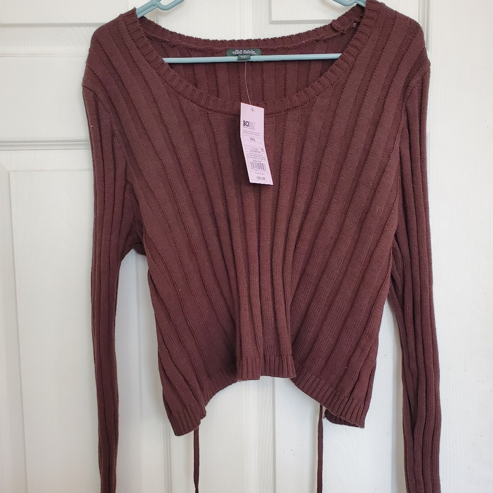 Open Back Sweater - Picture 1 of 5